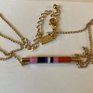 NIB-Kate spade necklace - gold, colorful 18in long $59